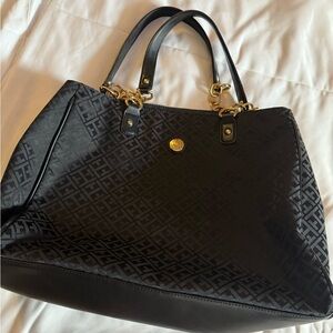 Tommy Hilfiger Black Tote Bag